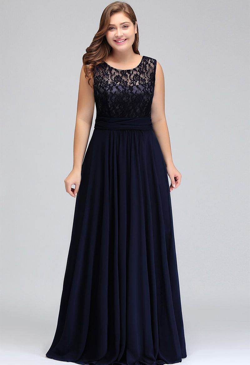 Scoop Neck Half Sleeve Belt Chiffon A Line Floor Length Mother Of The Bride Dress As Picture