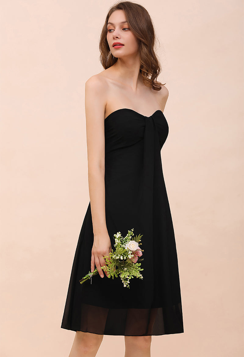 Sweetheart Neck Knee Length A Line Sleeveless Party Dress/Prom Dress
