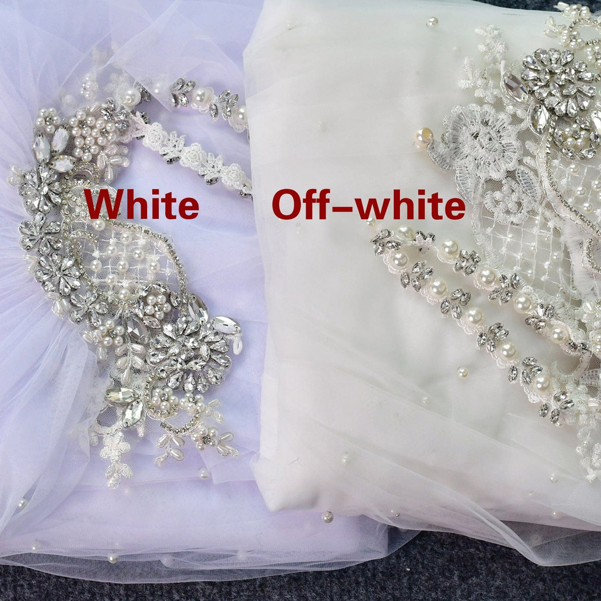 Bridal Cape With Pearls And Beads VG56